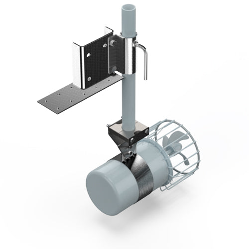 Industrial Dock Mount with Simple Swivel