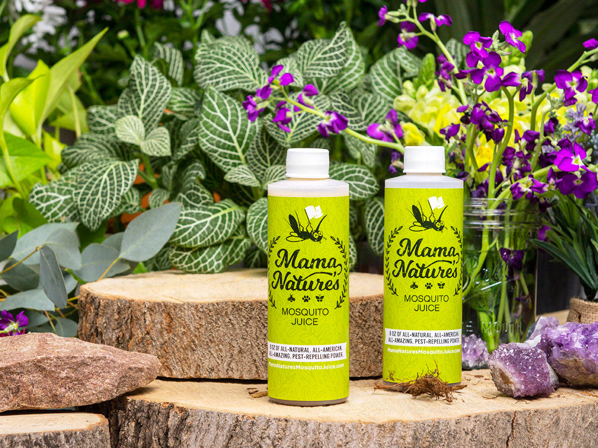 Mama Nature’s Mosquito Juice Yard Spray (One 8oz bottle)