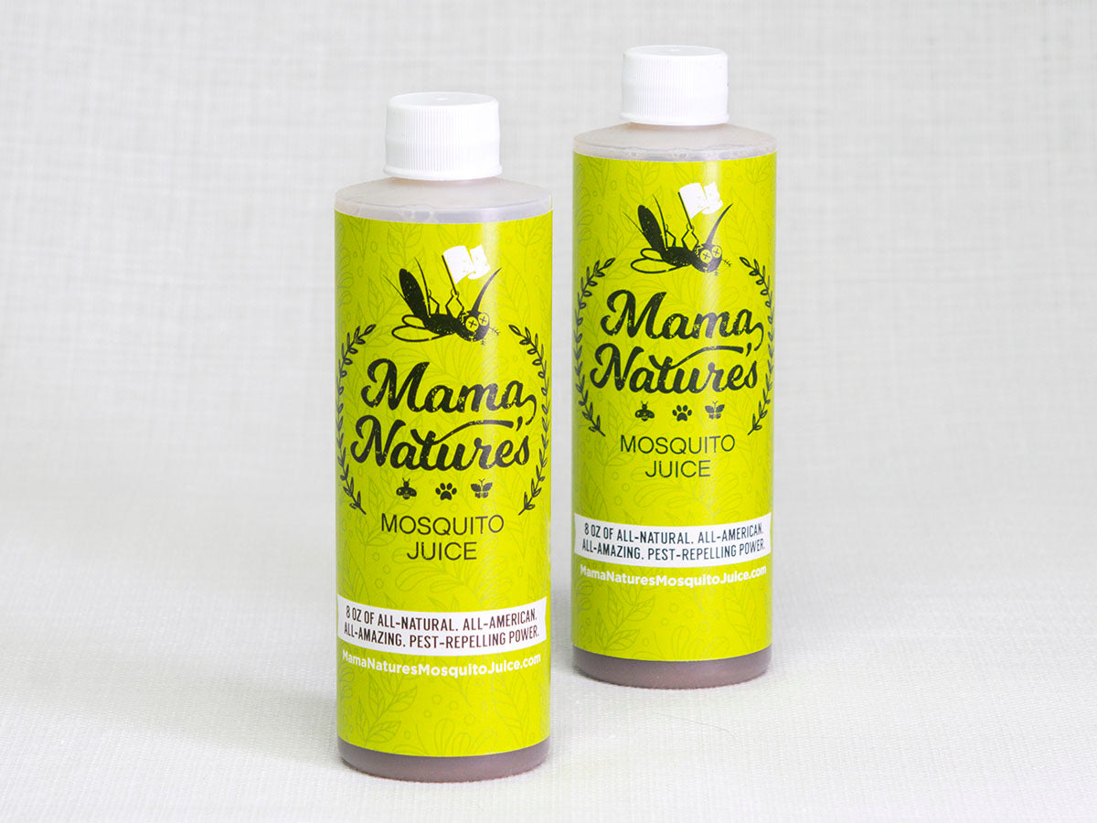 Mama Nature’s Mosquito Juice Yard Spray (One 8oz bottle)