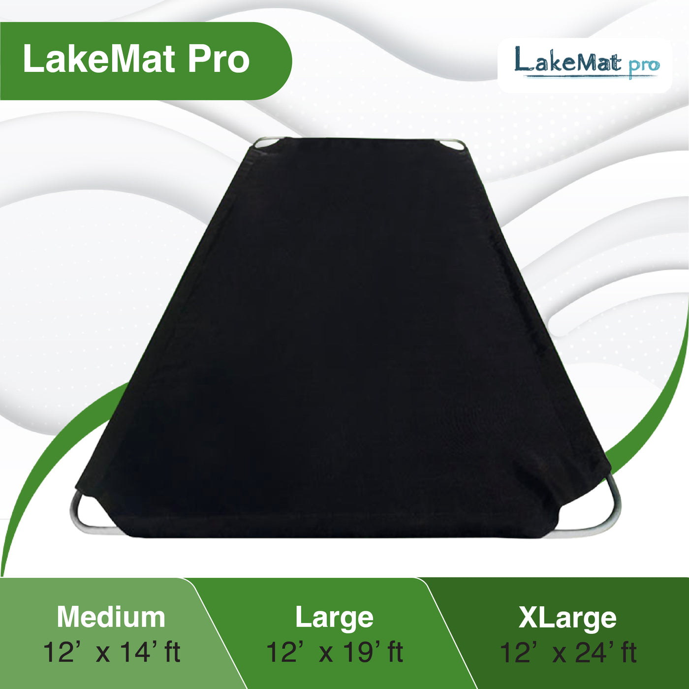 Weeds Won't Grow — With LakeMat Pro!